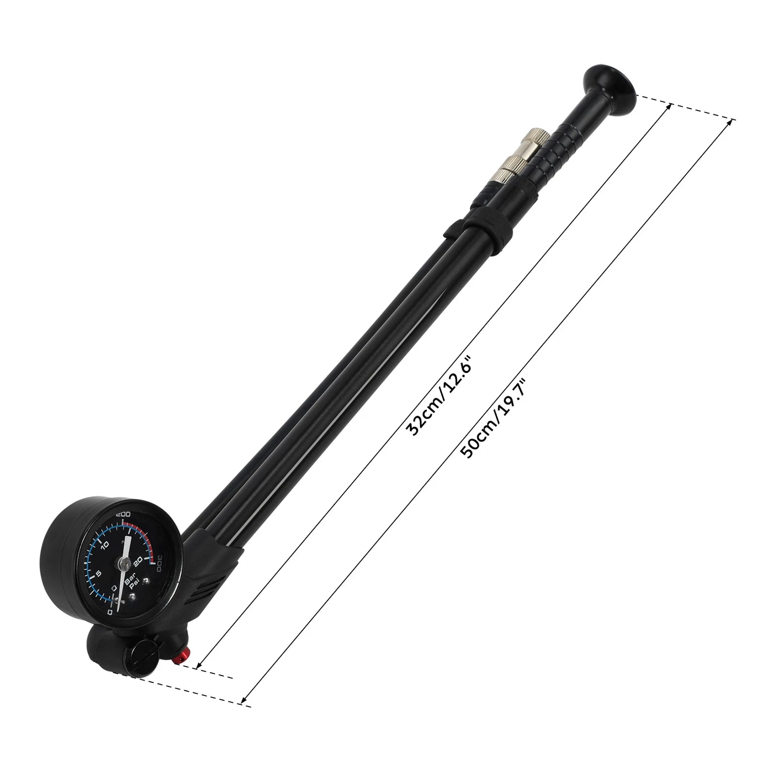 Suspension Air Shock Pump 300psi for Harley Touring Electra Glide