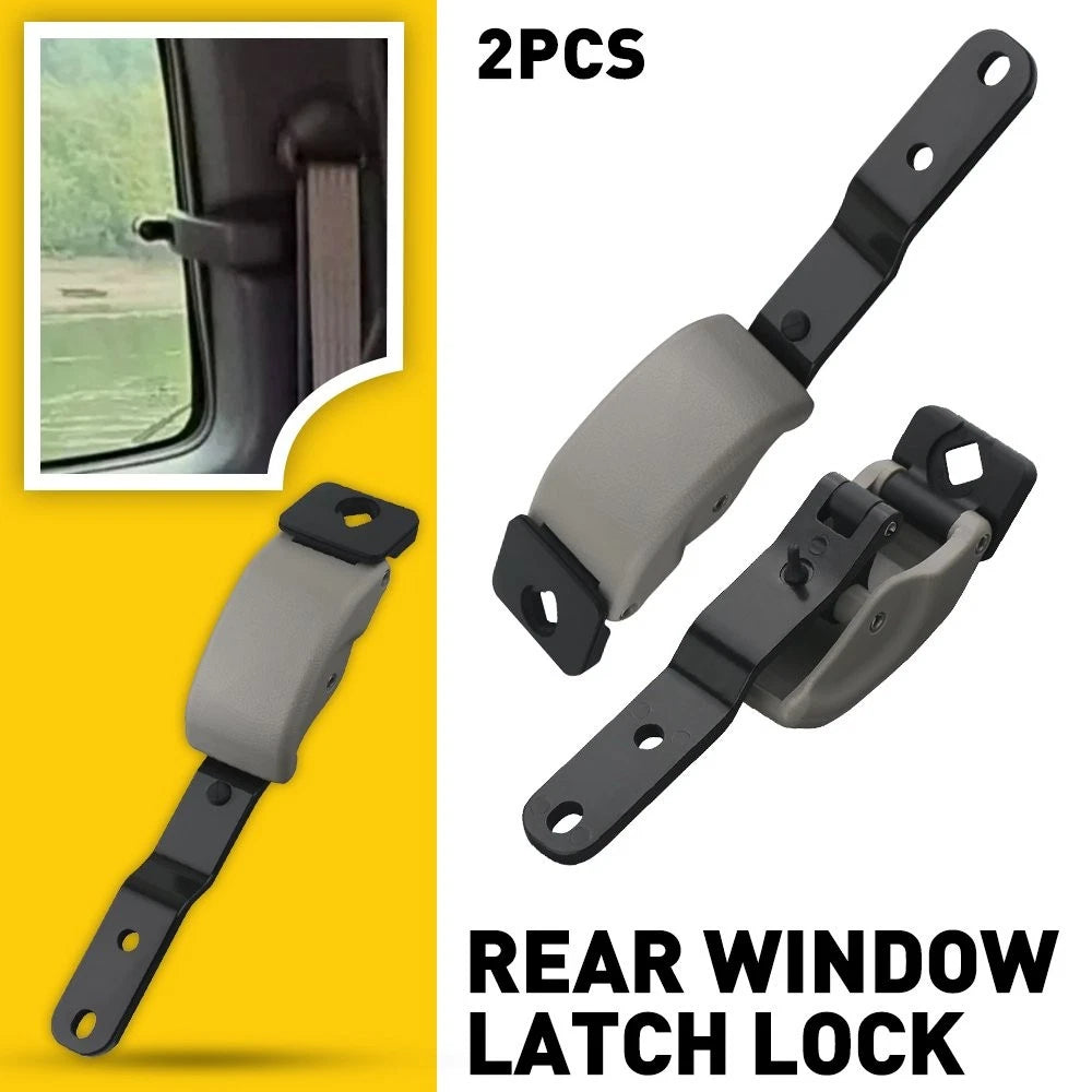 Set of 2 Rear Cab Quarter Windows Latch Lock for Toyota Hilux (1997–2004)