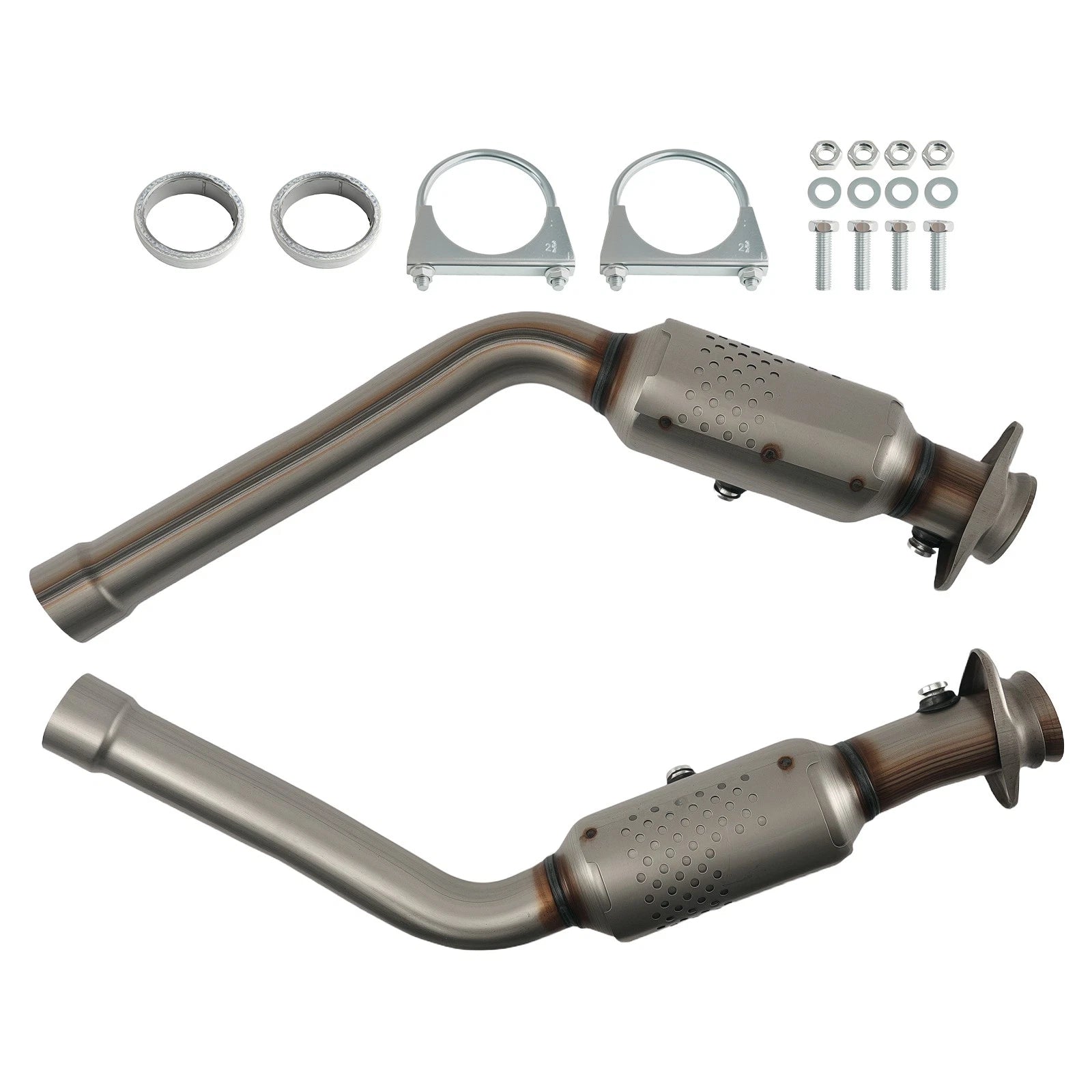 2X Catalytic Converter Kit for Ford Mustang 3.7L (2011–2014) EPA OBD-II