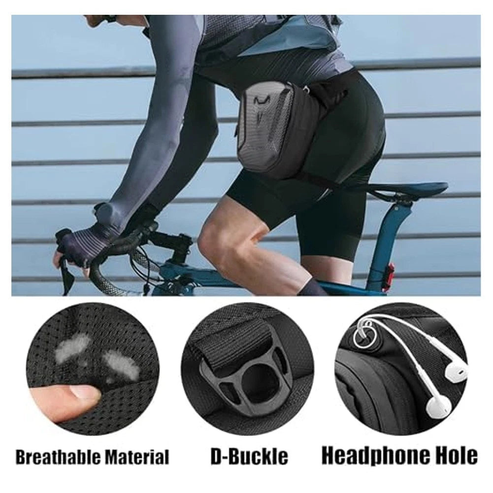 Motorcycle Leg Bag Thigh Bag for Phone and Wallet (Universal Fit)