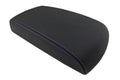 Leather Console Lid Armrest Cover for Chevrolet Impala (2006–2019) Purple Stitch