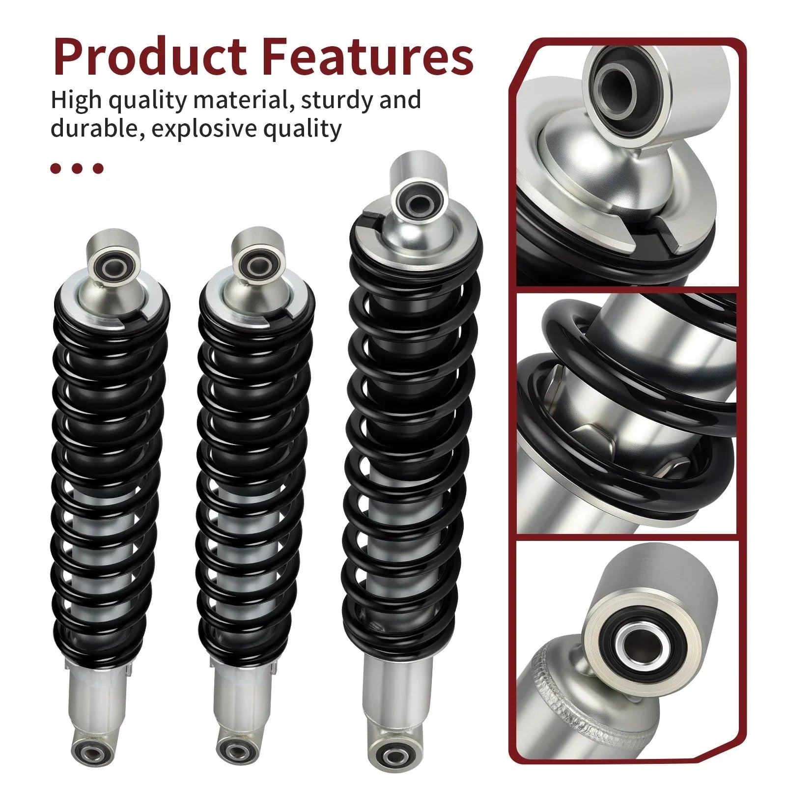 Front & Rear Shocks Absorber for Honda Rancher 420 (2009–2013)
