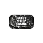 Carbon Engine Start Stop Button Sticker for Volvo V40 V60 S60 S80 XC60