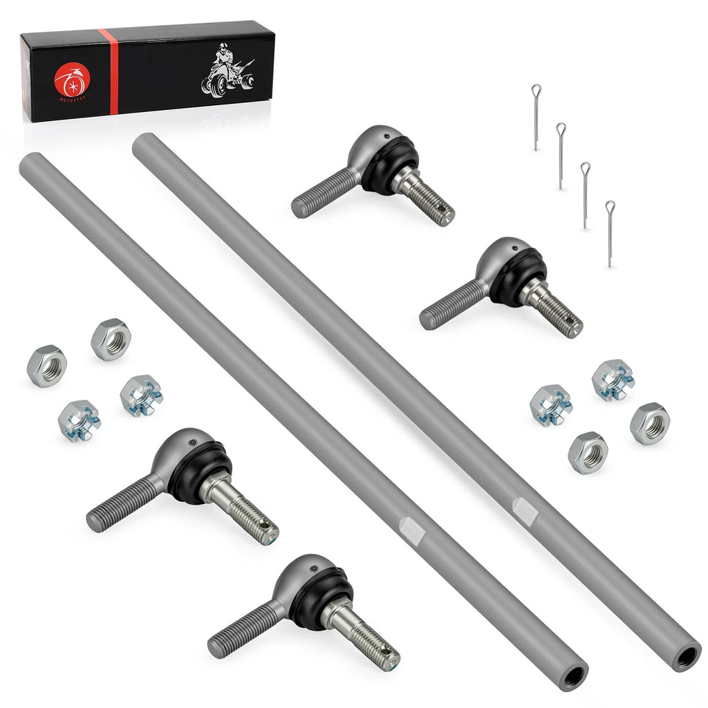 2Pcs Steering Post Tie Rod Assembly for Polaris Scrambler Sportsman (550–1000)
