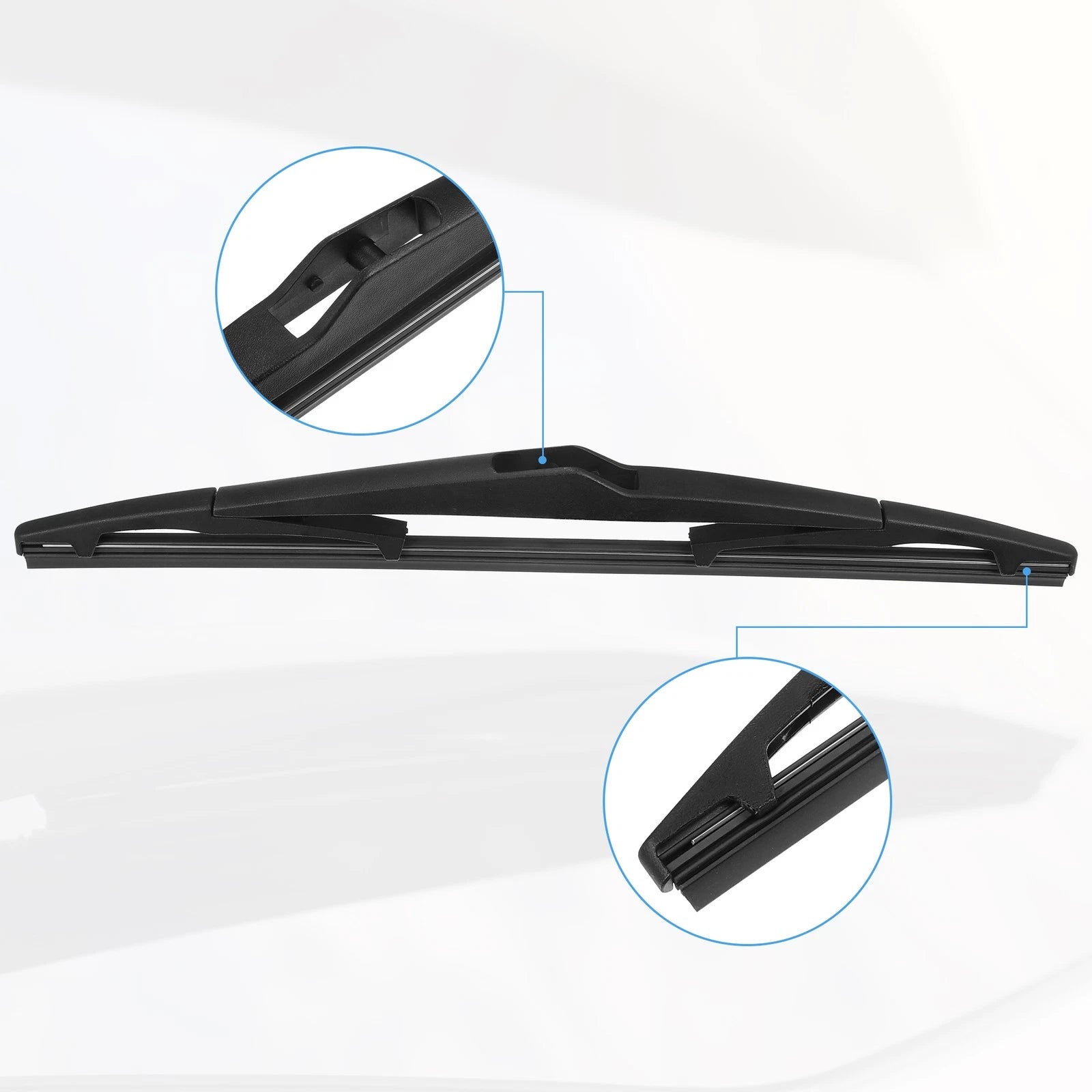 1 Pair 12" Rear Windshield Wiper Blades for Kia Hyundai 