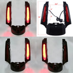 Rear Fender Extension Fascia with LED Light for Harley Touring FLHR (2009–2013)