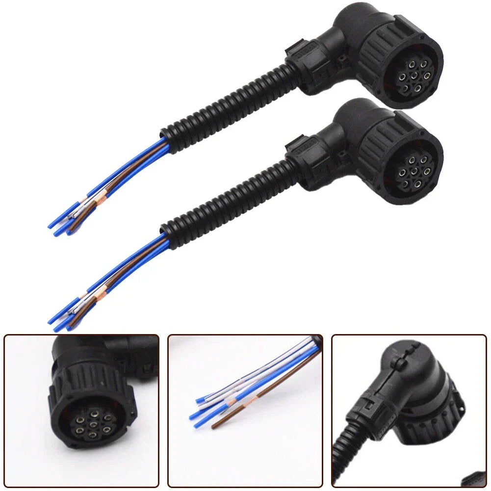 2 x Rear Tail Light Connector for Mercedes Sprinter Prewired 7-PIN Repair Plug