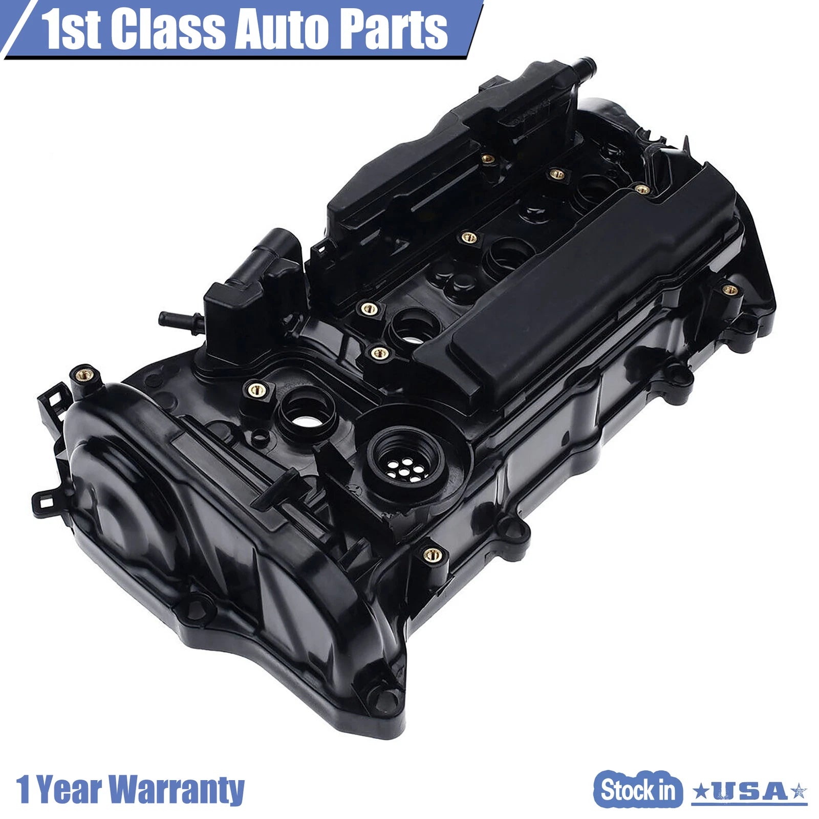 Engine Valve Cover w/ Gasket for Honda Accord (2013–2017), CR-V (2015–2019) L4 2.4L