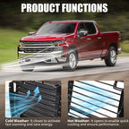 Front Radiator Active Grille Shutter for Chevy Silverado 1500 (2019–2023)