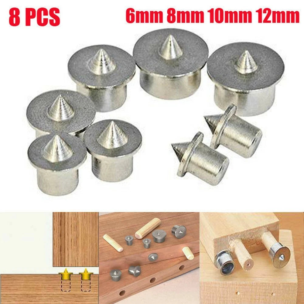Set of 8 Dowel Centre Point Marker 6mm 8mm 10mm for Universal Use
