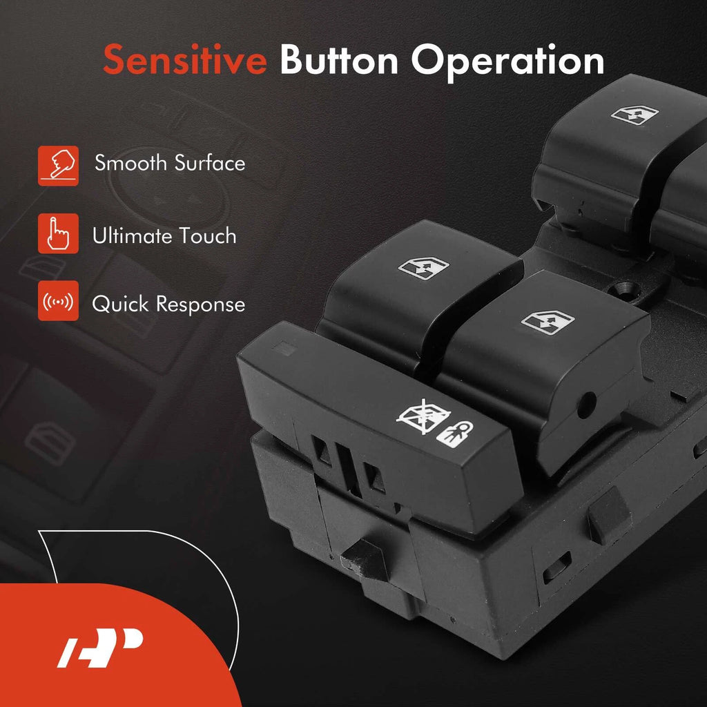 Front Left Power Window Switch for Buick Lacrosse, Verano (2010-2013)