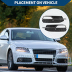1 Pair Front Fog Light Grill for Audi A3 8V (2013–2017) No. 8V3807681Q/8V3807681G