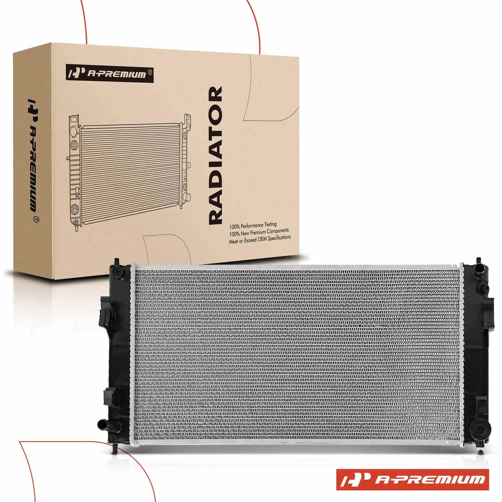 Radiator for Nissan Leaf (2011–2012) Aluminum Crossflow