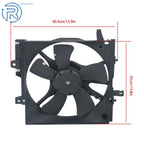 Radiator Cooling Fan Shroud Assembly for Subaru Forester Impreza (1999-2002)