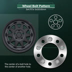 2X 2" Wheel Spacers 5x4.75 for Chevrolet Corvette Camaro GMC