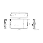 Replacement Plastic/Aluminum Radiator w/o SULEV (See compatibility Chart)