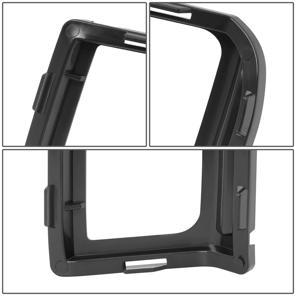 Fog Lamp Bezel for GMC Terrain (2016–2017) Right Passenger, Black