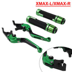 Brake Clutch Lever Handlebar Grip Set for Yamaha XMAX125/300 (2017–2023)
