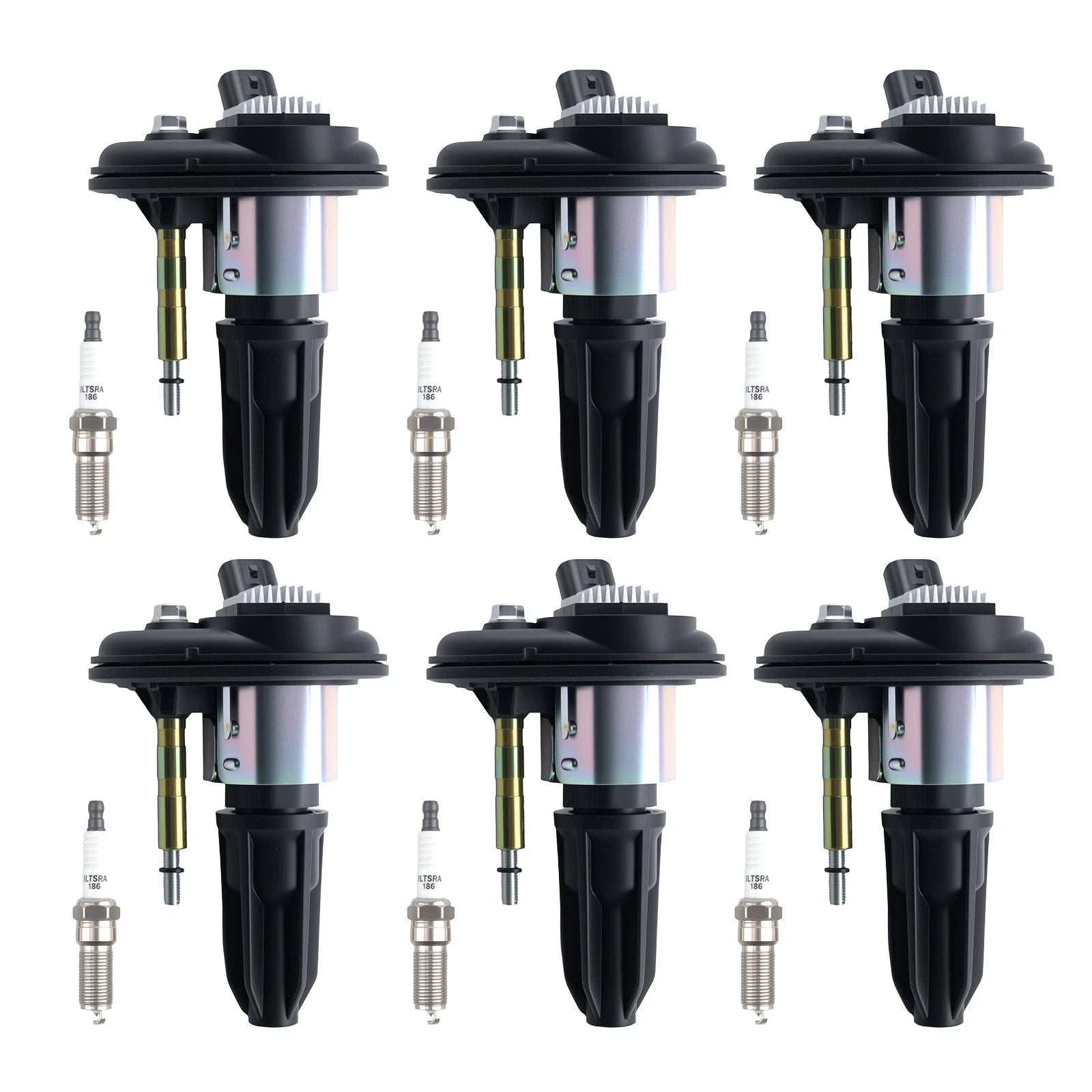 Ignition Coils for GMC Canyon Envoy 2002–2006 (6-Pack)