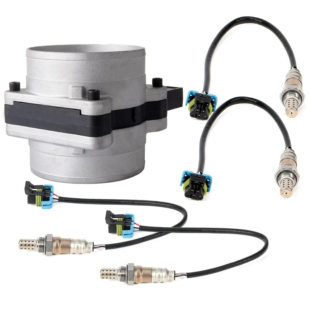 Set of 4 Oxygen O2 Sensors & Mass Airflow MAF for GMC C2500 C3500