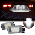White LED License Plate Light Kit for Nissan 350Z 370Z GTR Leaf (2003–2020)