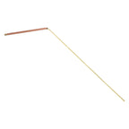 2X Brass Divining Tools for Intuitive Dowsing Experience