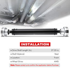 Front Driveshaft Assembly for Jeep Grand Cherokee (2011-2021)
