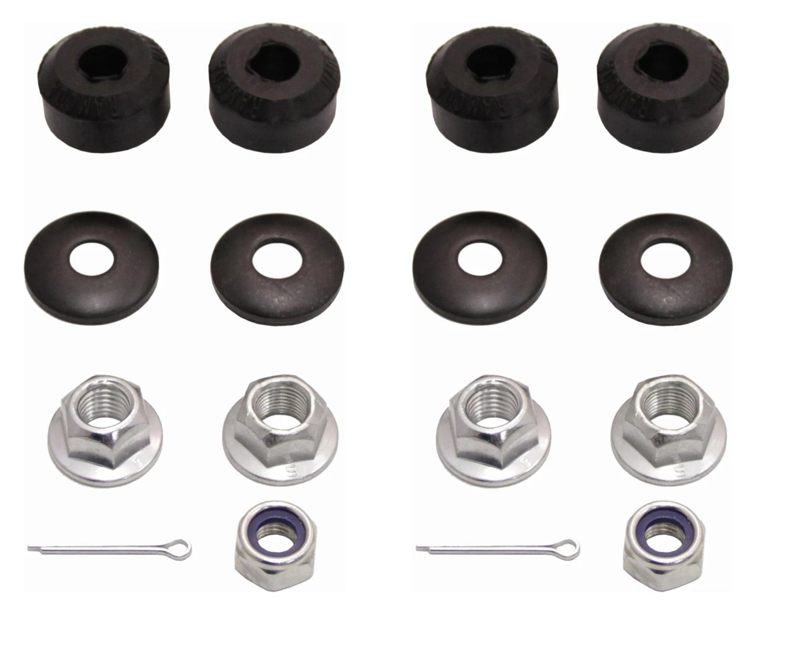 Set of 2 Front Sway Bar End Link Repair Kits for Dodge Ram 1500 2500 (1994–2023)