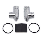 Chrome Fuel Line Fitting Cover for Harley FLHXS Street Glide Special (2007–2016)