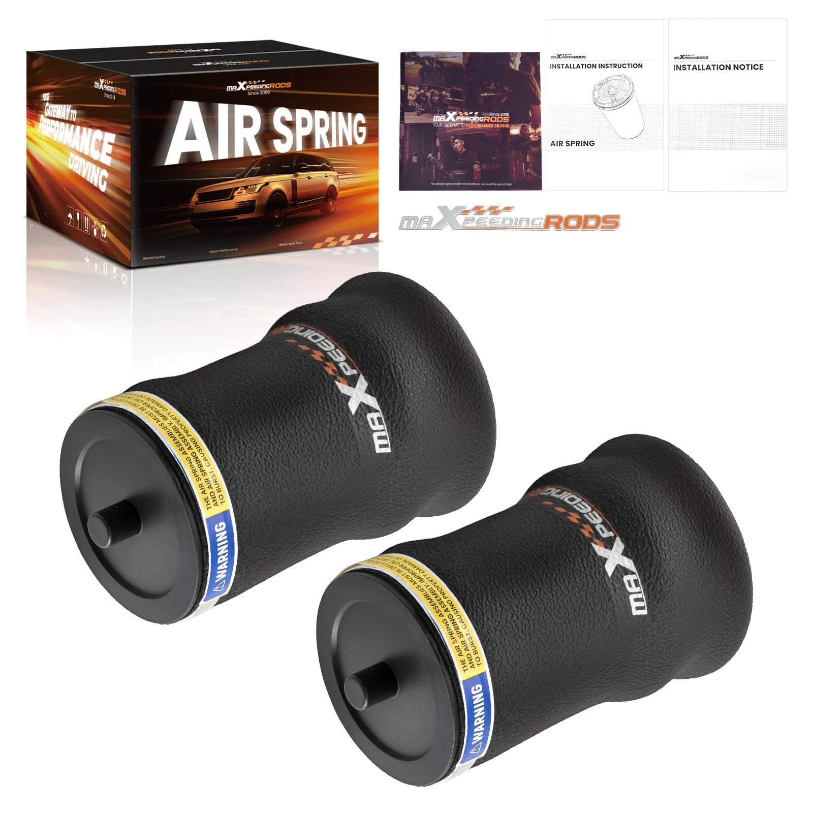 Pair Air Spring Cabin Bag for Continental-ContiTech (67636, CB7087)