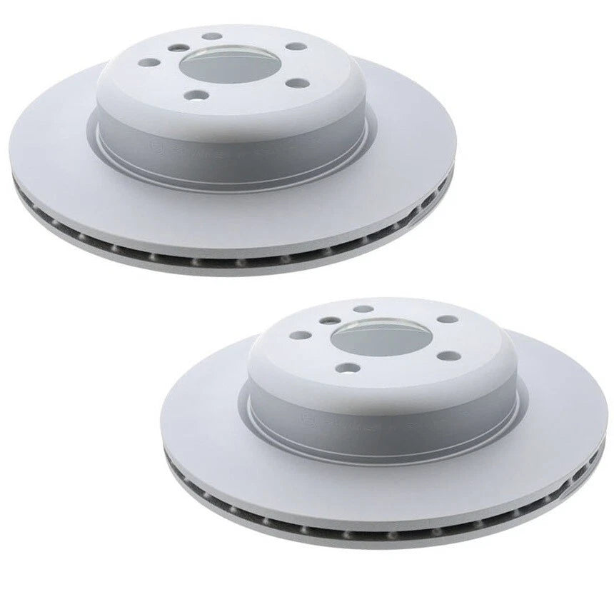 Set of 2 Rear Vented Brake Disc Rotors 330mm for BMW F10 5-Series (2011–2017)
