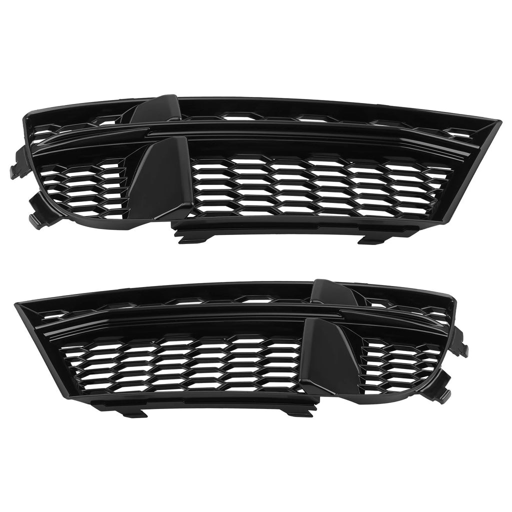 2X Front Bumper Fog Light Grille Cover for Audi A3 (2016–2020) 8V3807681AE