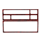 Console Radio CD Panel Cover Trim for BMW 3 Series E36 (1991–1999) Red Wood Grain