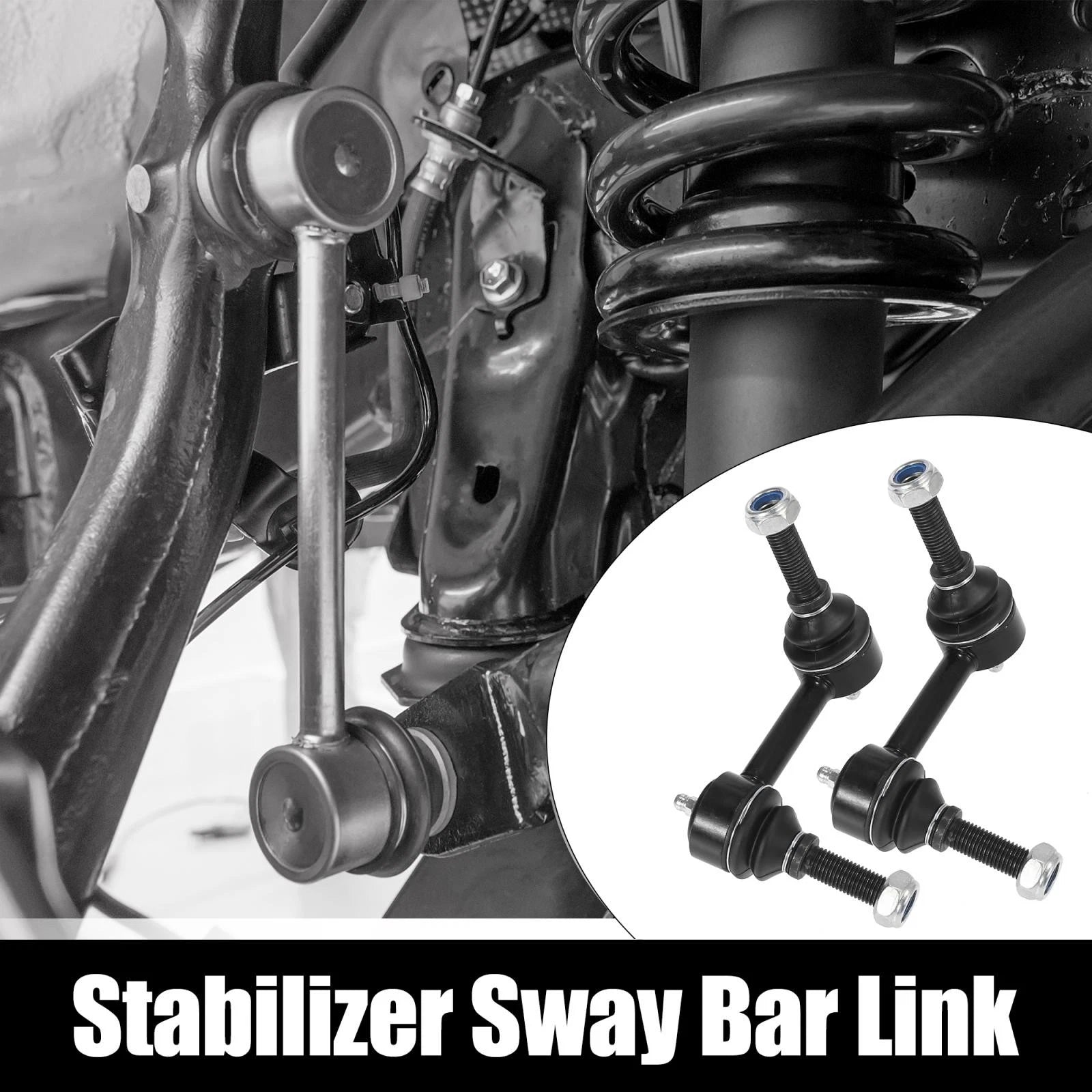 2pcs Front Stabilizer Sway Bar Link K6665 12479233 for Chevrolet Trailblazer EXT (2002–2006)
