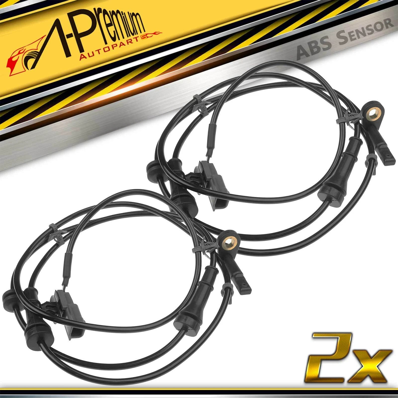 2X Front ABS Wheel Speed Sensors for Nissan Juke (2011–2017)