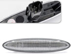 2X LED Clear Front Side Marker Indicator Lights for Toyota Camry (2006–2011)