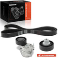 3X Serpentine Belt Drive Component Kit for BMW 323i 320i 325xi 330Ci 525i 530i (2000–2006)