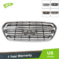 Front Grille Replacement Set for Ford Transit (2015–2019) Chrome Black