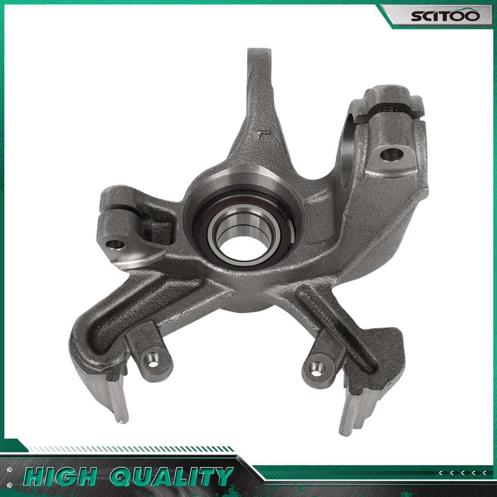 Front Left Steering Knuckle & Wheel Bearing Hub for Ford Focus (2000–2004)