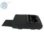 Center Console Armrest Pillow with Cup and Phone Holder for Most Cars