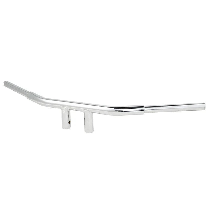 1 1/4" Fat Chrome 4" Rise T-Bar Handlebar for Harley Sportster Dyna (2004-2023)