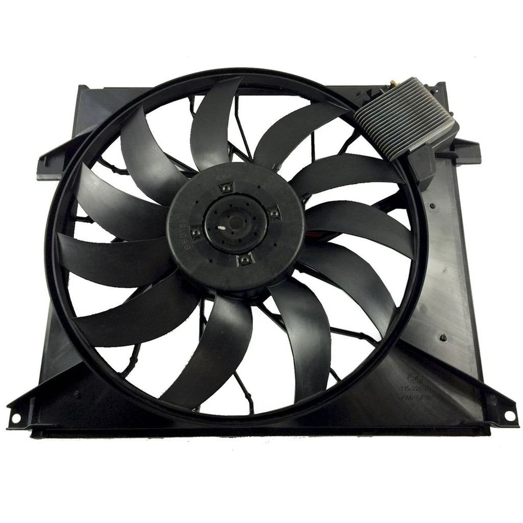 Radiator Cooling Fan Assembly for Mercedes ML55 AMG (2000–2003)