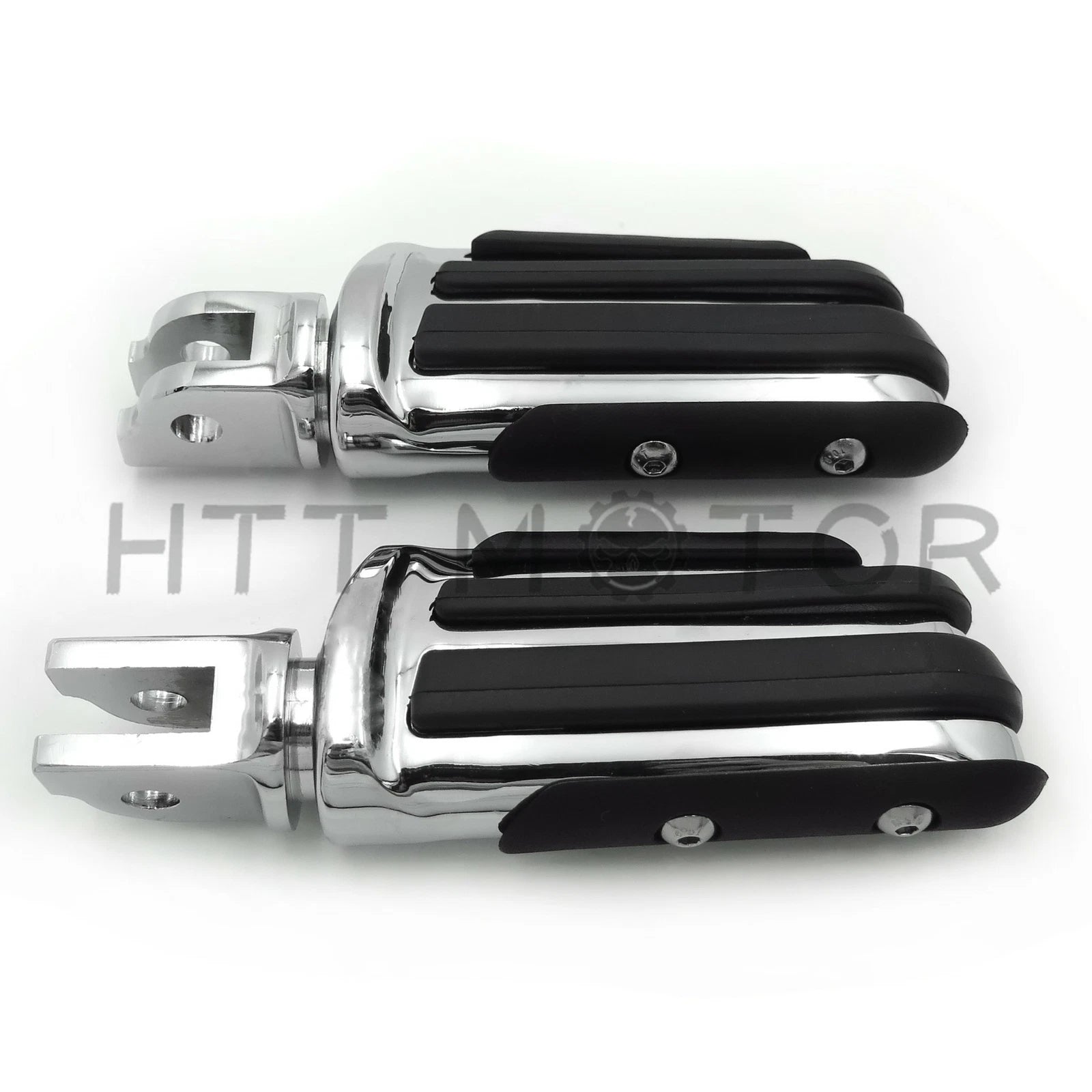 Chrome Rubber Pilot Footpeg for Harley Breakout FXBR / Breakout 114 (2018–2019)