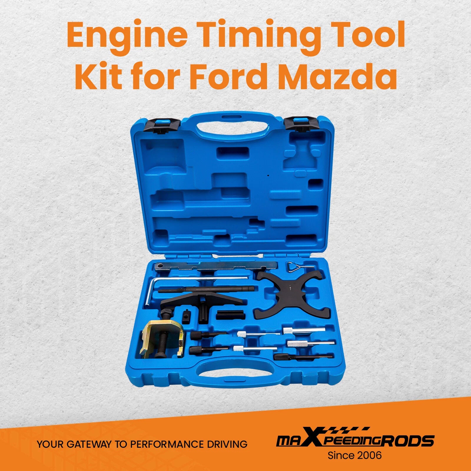 Camshaft Flywheel Locking Timing Tool Kit for Ford Fusion S-Max (2002–2008)