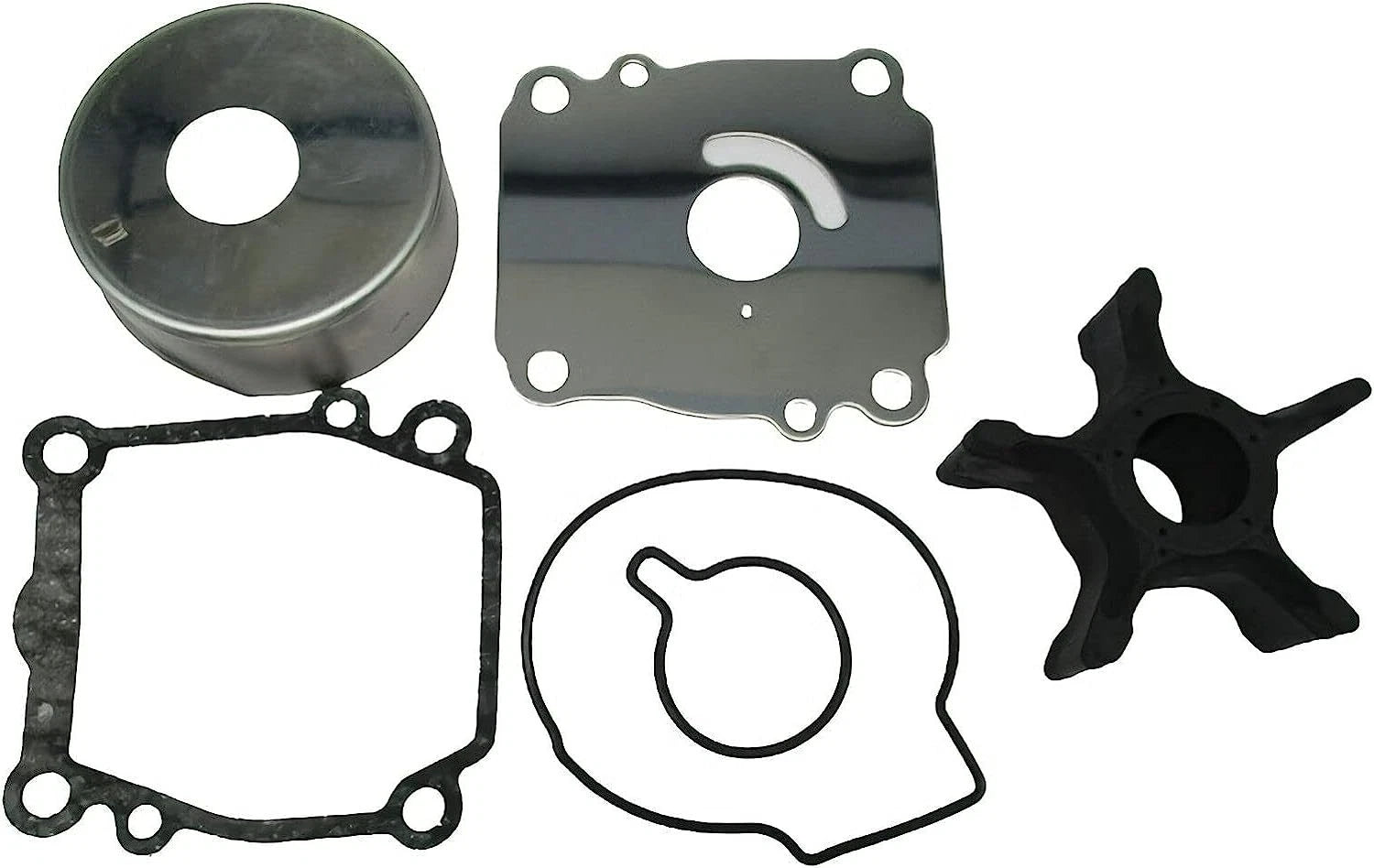Water Pump Impeller Kit for Suzuki Outboards 90 100 115 140 HP (17400-92J00)