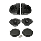 6.5" Lower Vented Speaker Grills for Harley Touring (2014-2024)