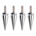 Set of 4 Aluminum Windshield Spiked Bolts for CVO Road Glide FLTR (2015–2025)