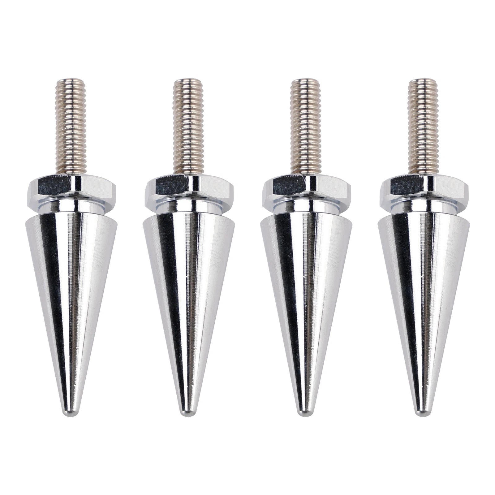 Set of 4 Aluminum Windshield Spiked Bolts for CVO Road Glide FLTR (2015–2025)