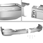 Chrome Steel Front Bumper for GMC Sierra 1500 2500 HD Yukon (1999–2006)
