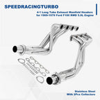 Exhaust Header Manifold for Ford F-100 302W 5.0L V8 (1969–1979)